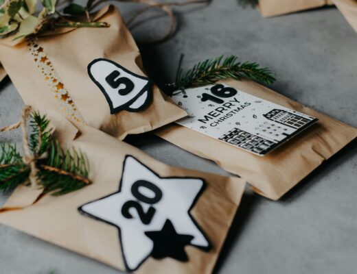 Calendrier de l'Avent fait maison